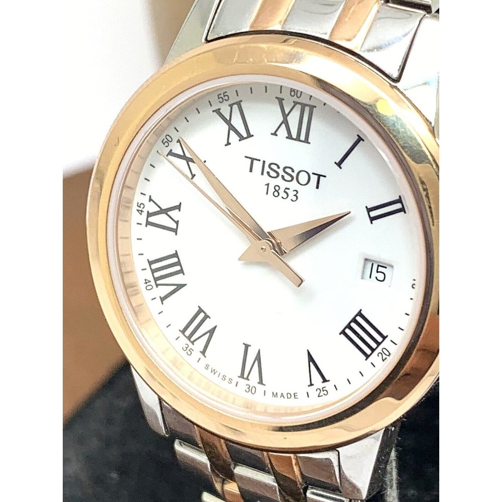 Tissot Women's Watch T1292102201300 Swiss Quartz Rose Gold Silver Steel